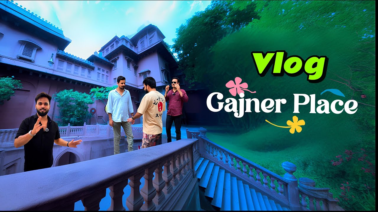 GAJNER PALACE VLOG | MARWARI VLOG | BIKANER | 4YAAR