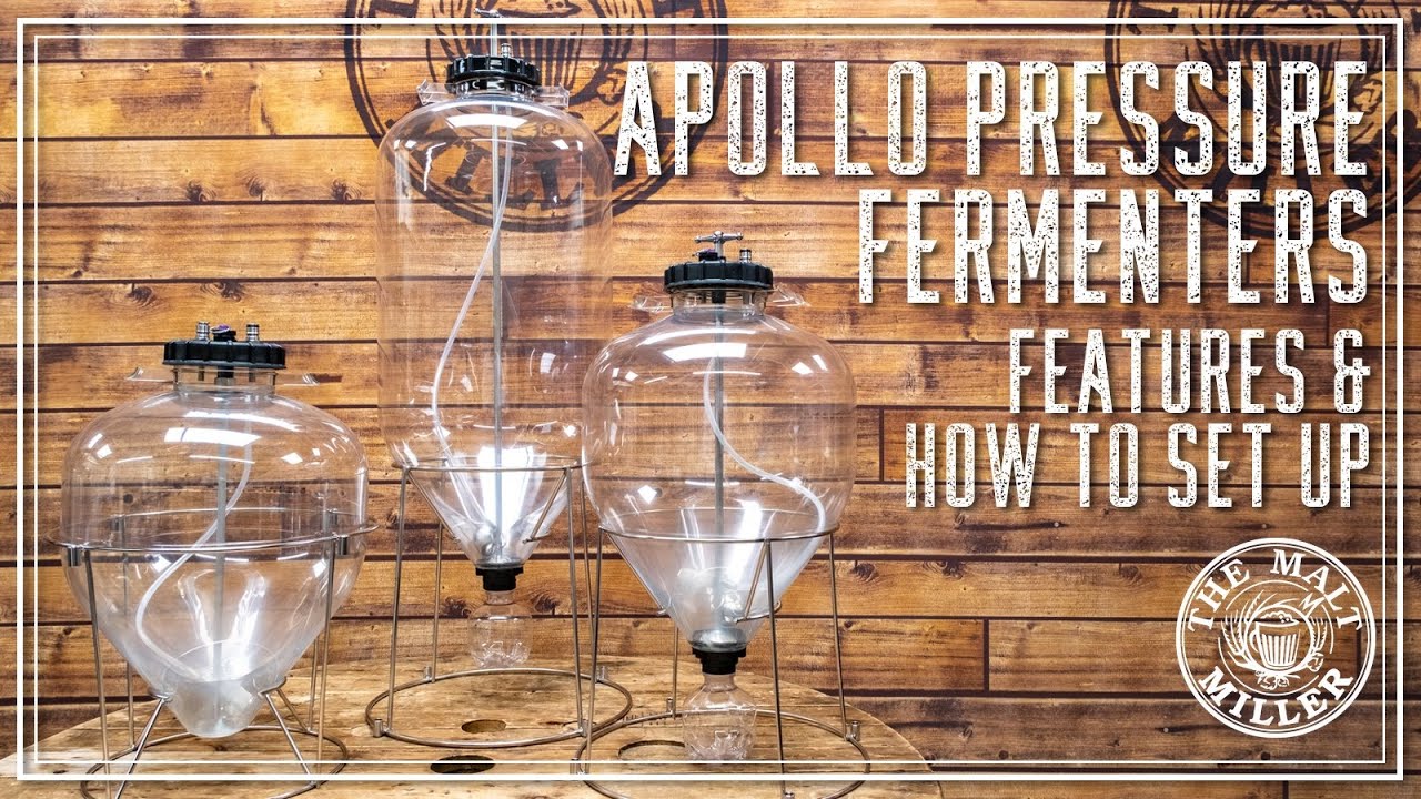 Ферментационные сосуды под давлением APOLLO | От KEG KING | THE MALT MILLER
