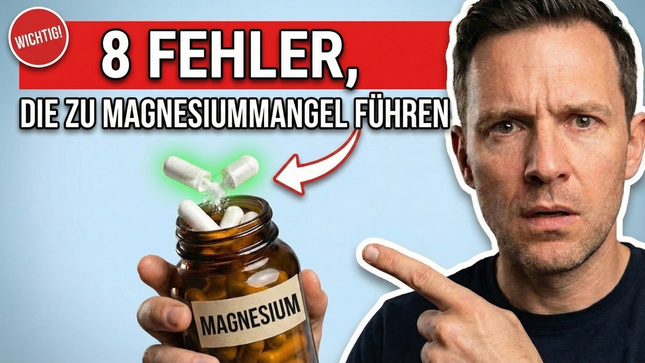 Hören Sie auf, diese Magnesium-Fehler zu machen!