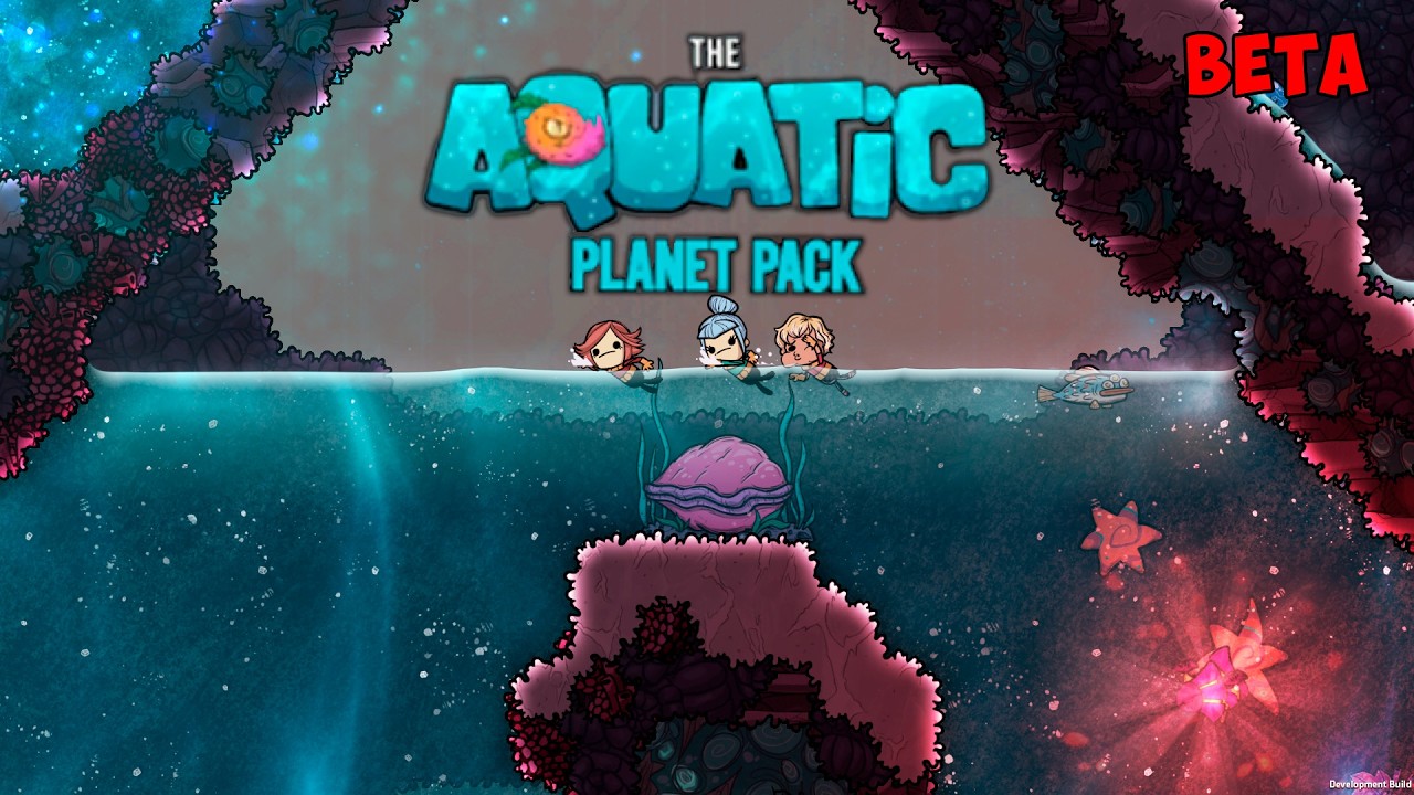 Первый взгляд на новое The Aquatic Planet Pack DLC Beta ► Oxygen not included