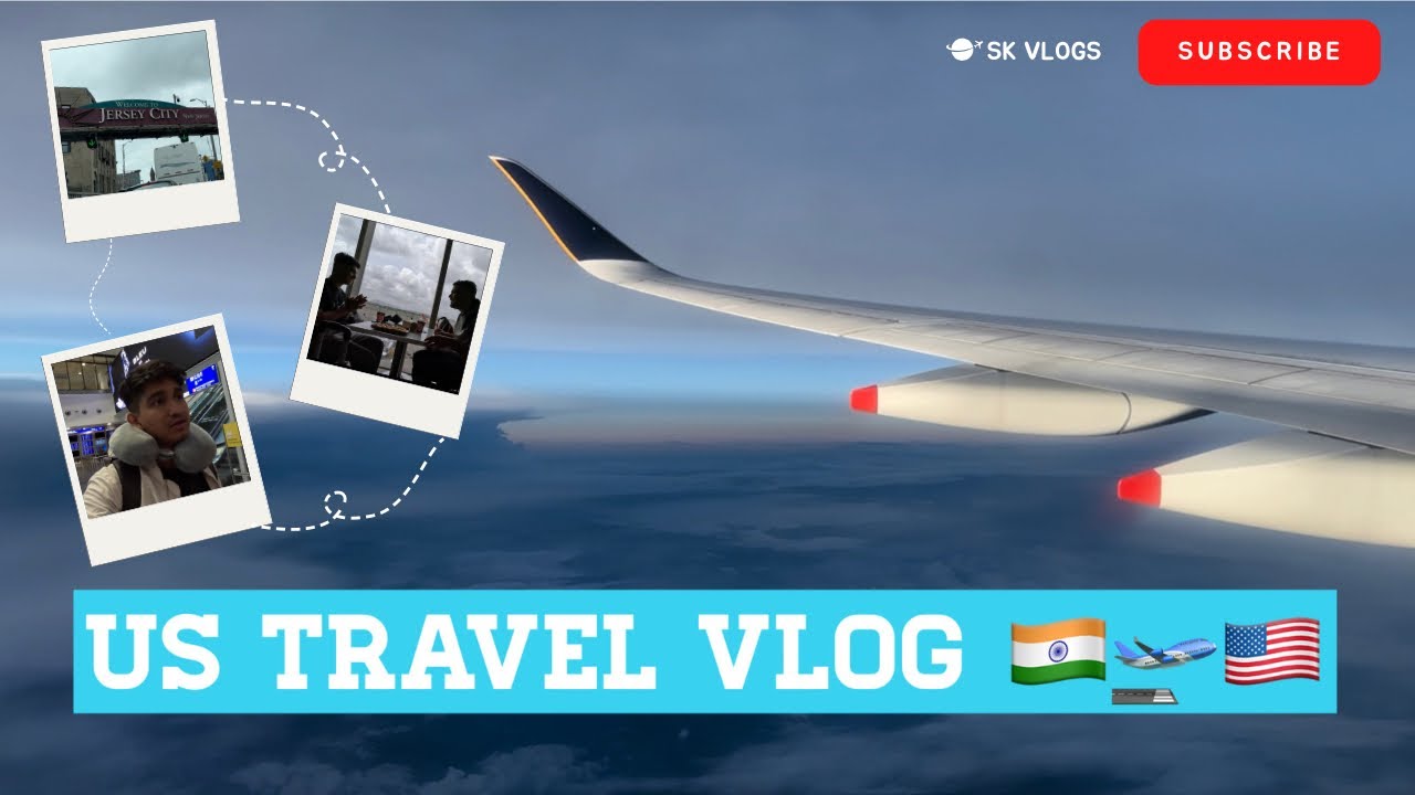 26 Hours in the Air: India to USA Travel Vlog | International Student  | MS Journey