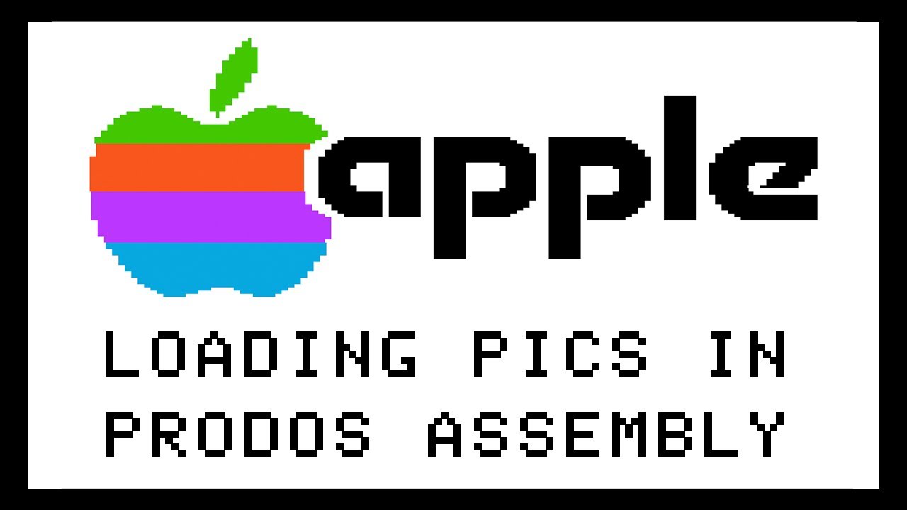 Loading Hi-Res Pictures in ProDOS Assembly on the Apple II