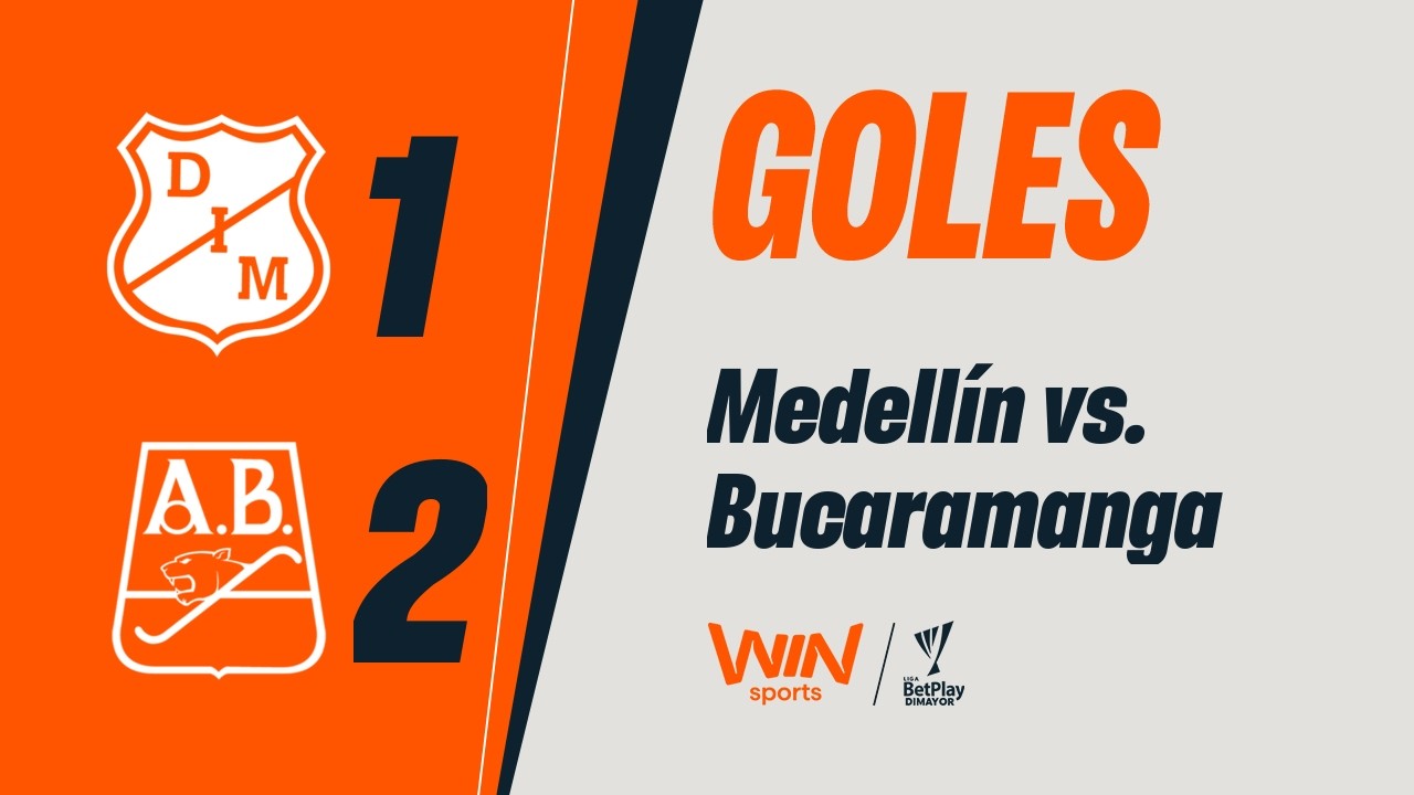 Medellín vs. Bucaramanga (goles) | Liga BetPlay Dimayor 2026-1 | Fecha 9