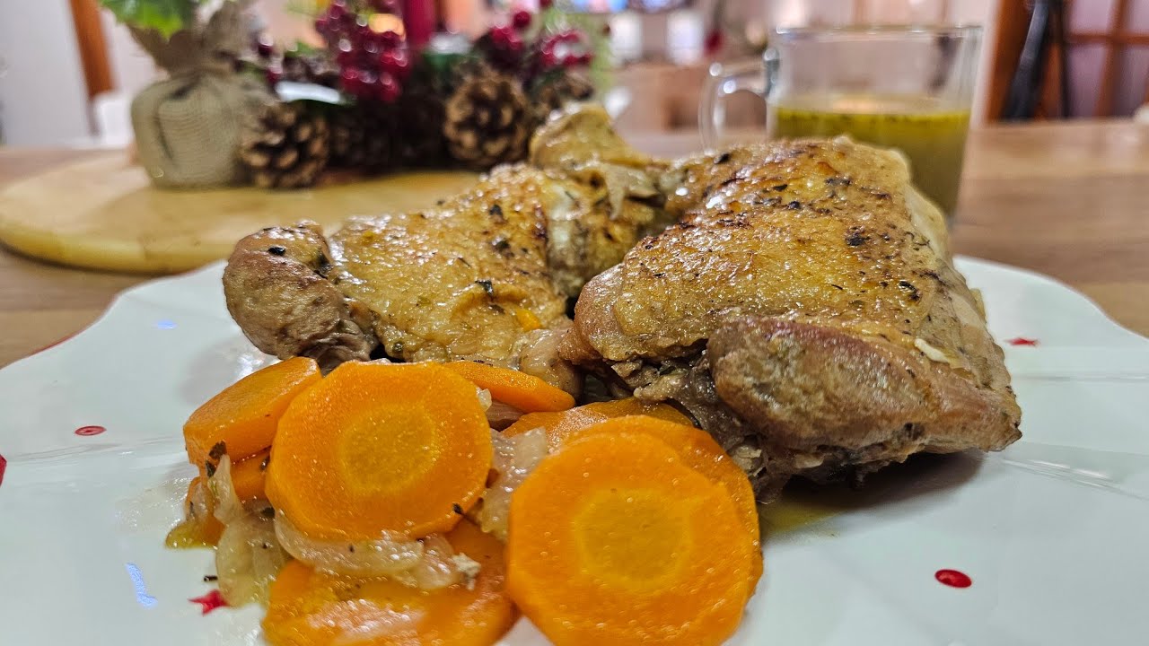 POLLO AL COGNAC - SILVANACOCINA 