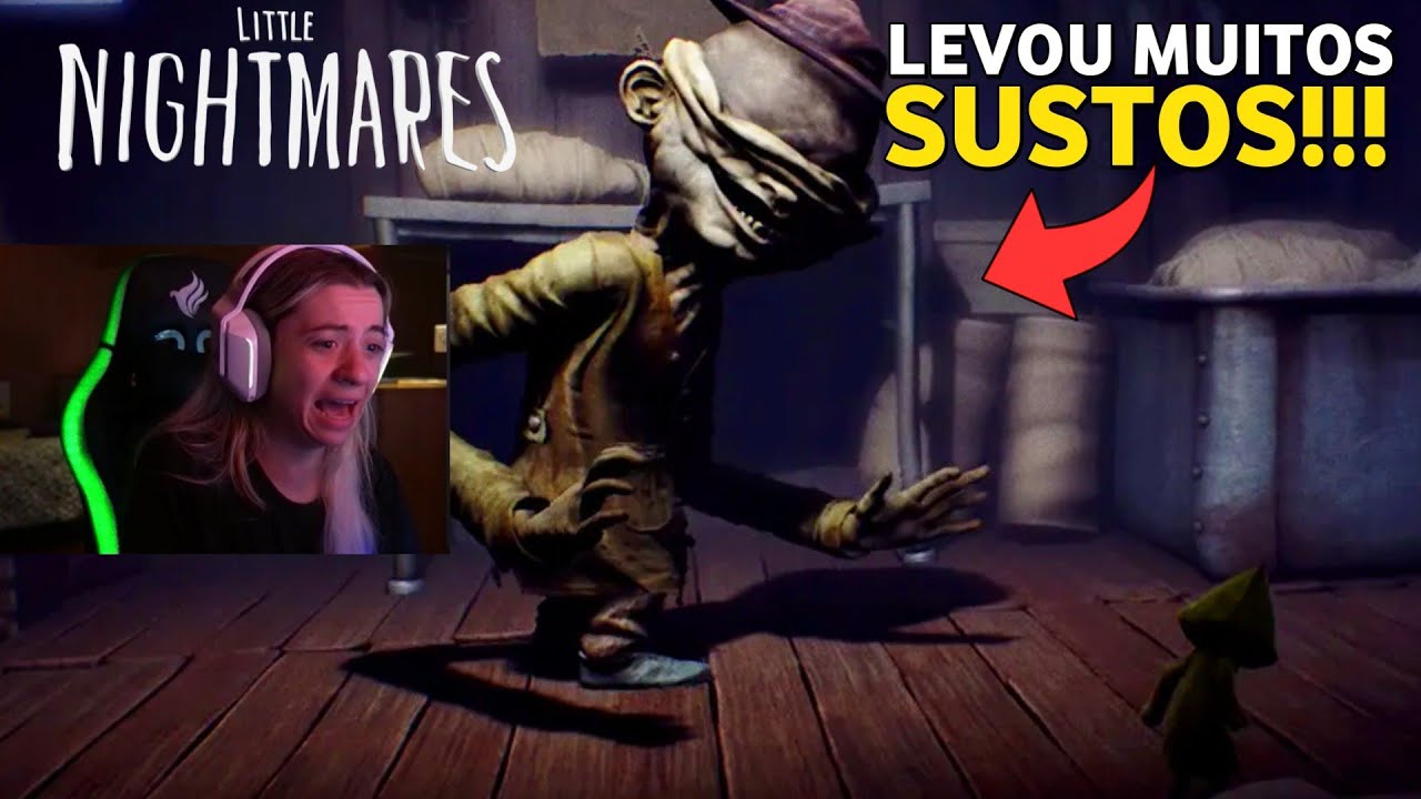 LOUD VOLTAN JOGANDO JOGO DE TERROR LITTLE NIGHTMARES!!