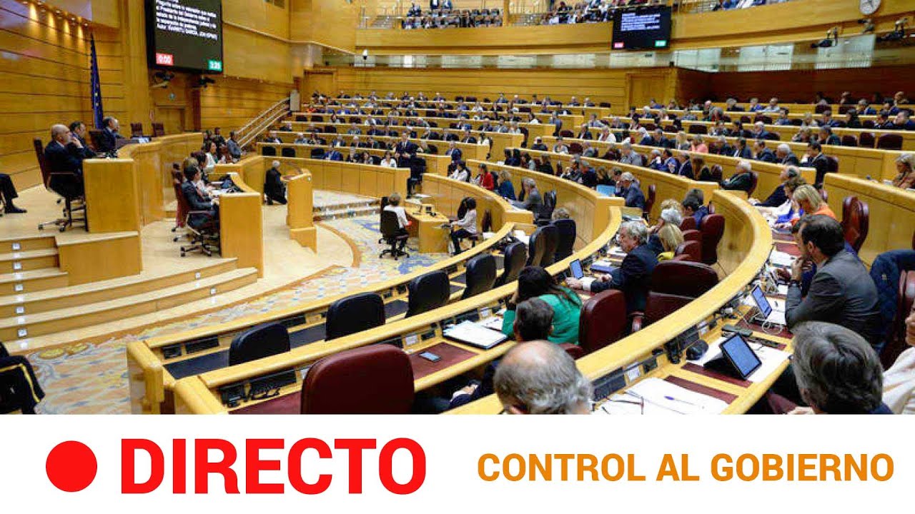EN DIRECTO 🔴 SENADO: Sesi&oacute;n de control al Gobierno, la &uacute;ltima de este 2020 | RTVE Noticias