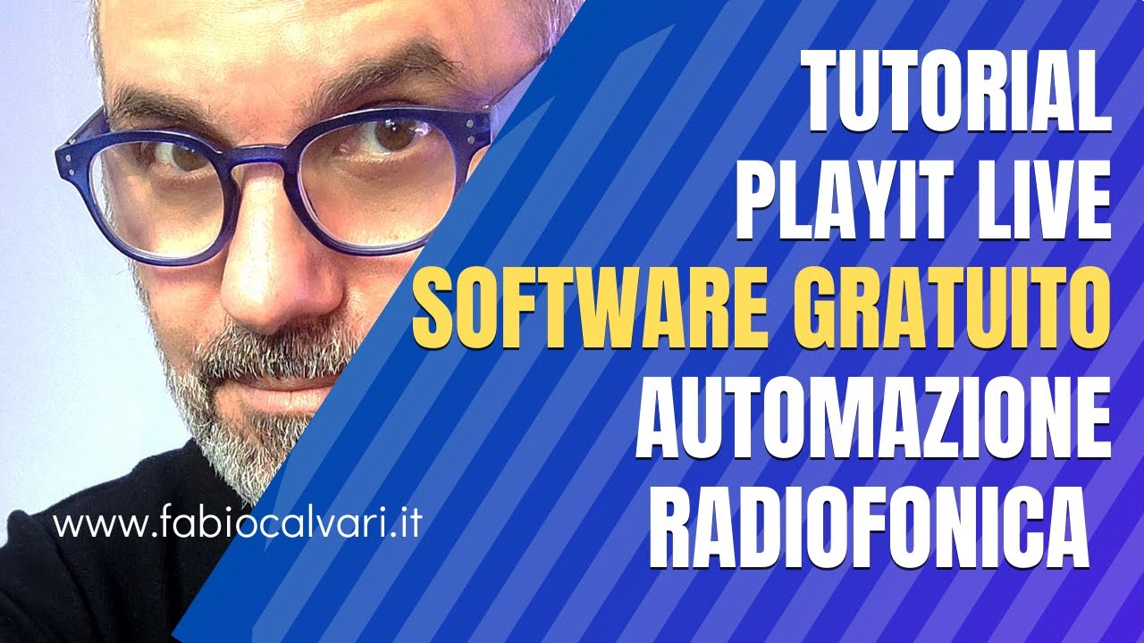 PLAYIT LIVE - SOFTWARE RADIO GRATUITO - TUTORIAL ITALIANO