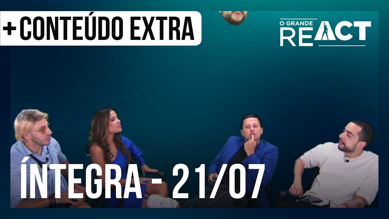 O Grande React recebe os finalistas de A Grande Conquista