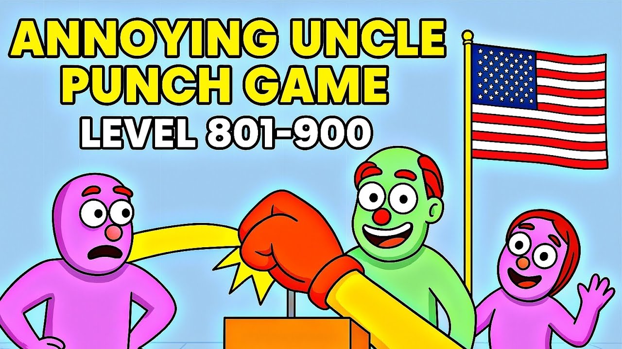Annoying Uncle Punch Game – Epic Alien Boss KO! 😂👊