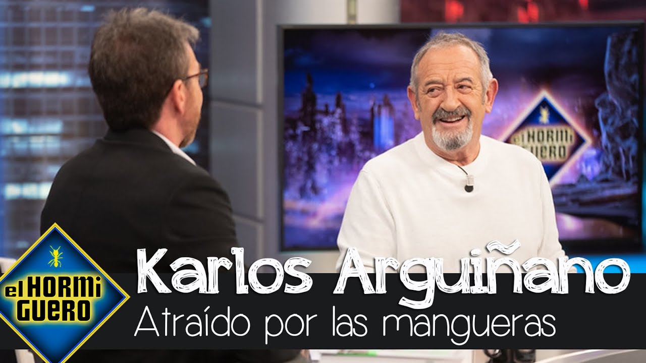 Karlos Arguiñano, apasionado de las mangueras: “Si me regaláis una me haríais feliz” - El Hormiguero