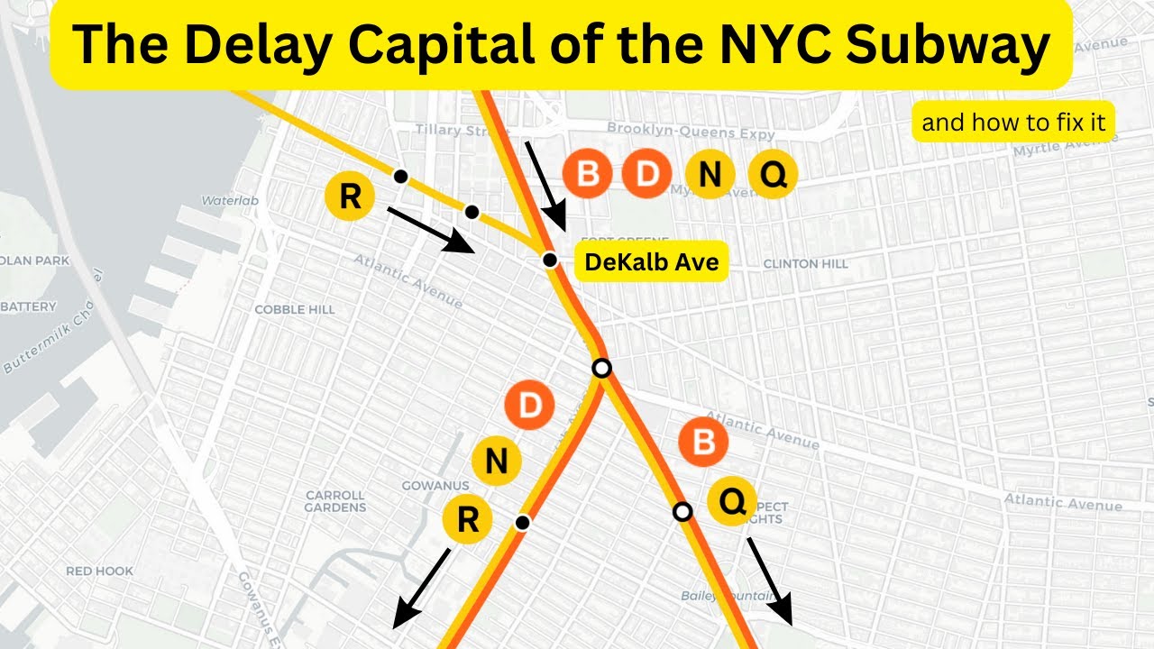 DeKalb Junction: The Delay Capital of the NYC Subway