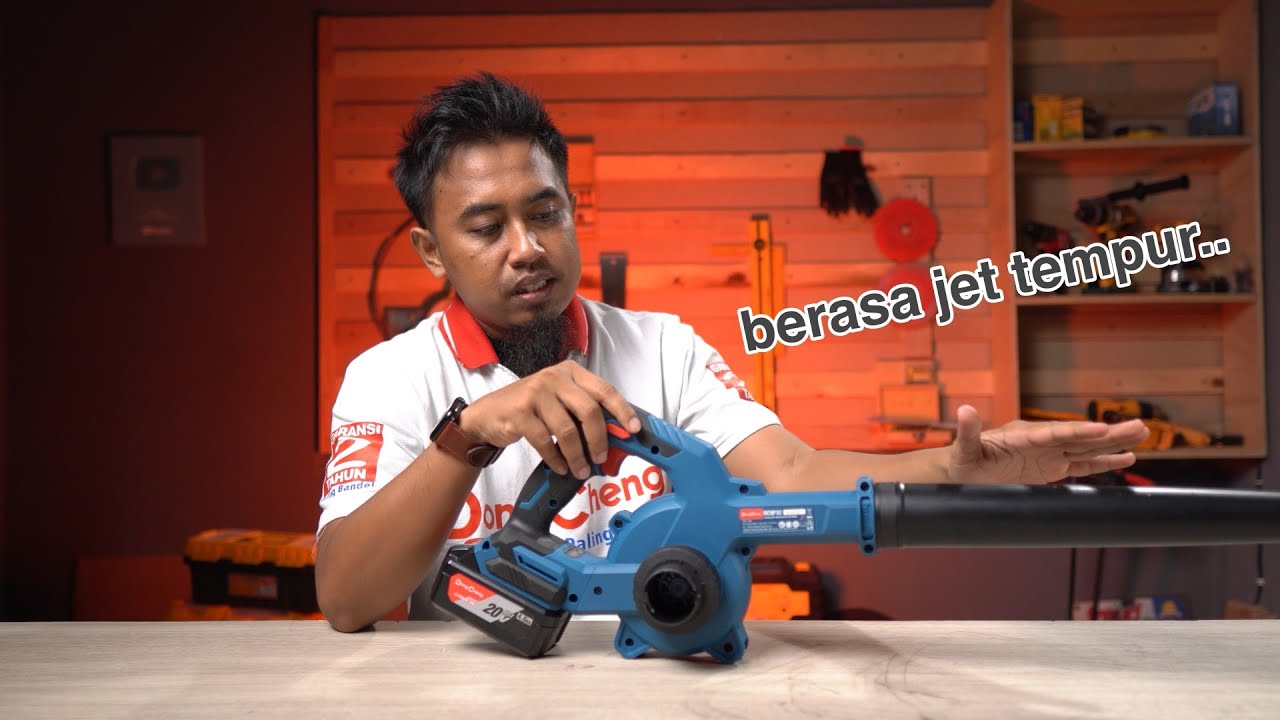 awas gk sesuai harapan.. tonton dulu sebelum beli - DONGCHENG DCQF32 CORDLESS BLOWER VACUM 20V