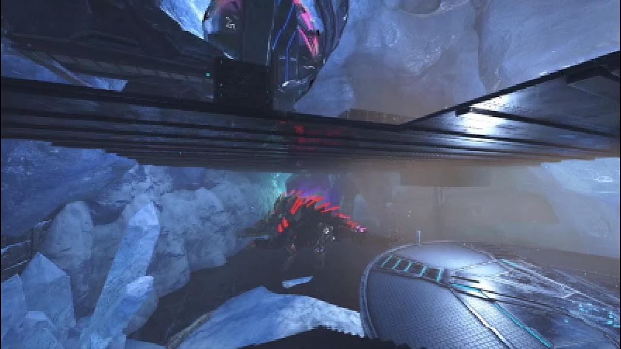 Ark Unofficial | RoadGirls | Island Ice Cave Base Tour | #Kings #Doom #MG15 #Abn