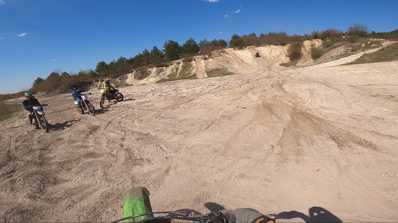 ENDURO PODJAZDY ŻWIROWNIA dobra jazda | Enduro Wola 2/2