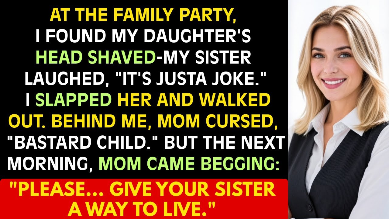At The Family Party, I Found My Daughter’S Head Shaved — My Sister Laughed, 