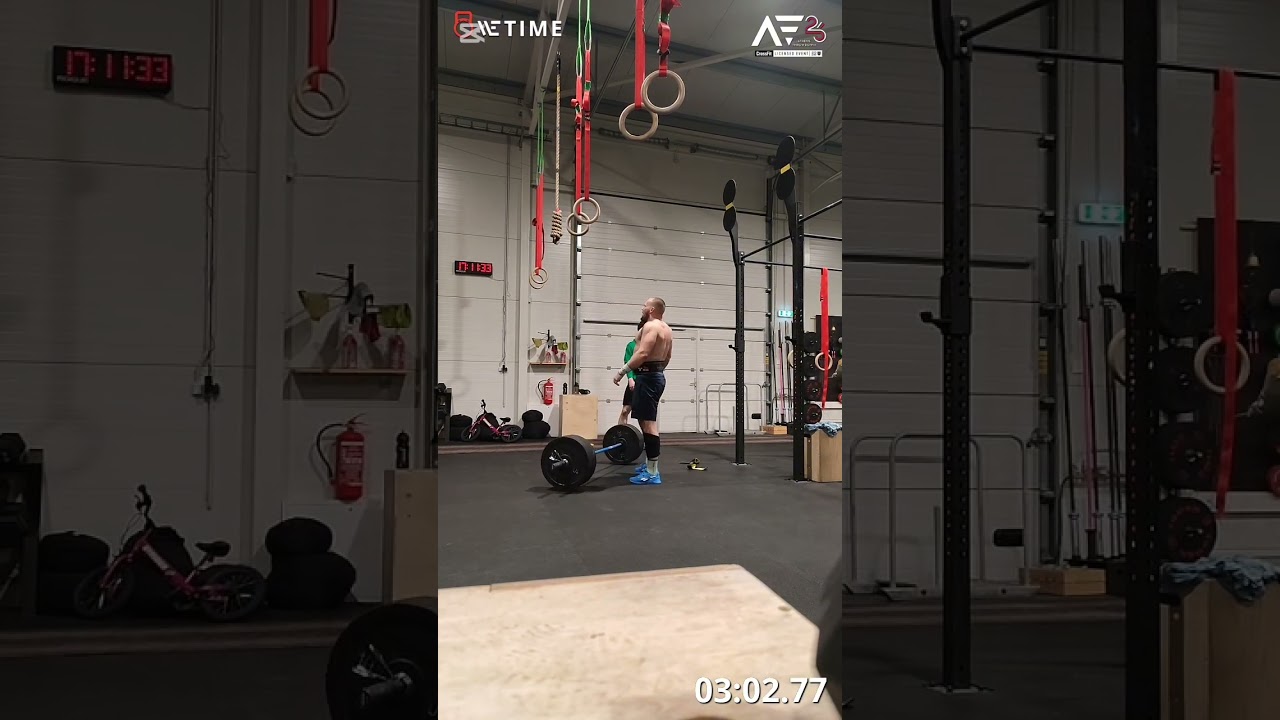 Tauno Randmaa Athens Throwdown 2026 26.1 (Part A) first try