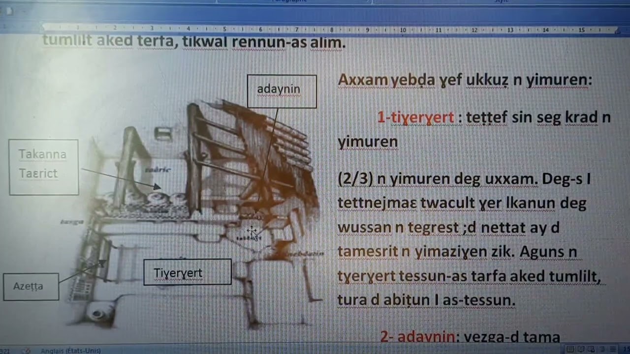 Aglam n uxxam n leqbayel .