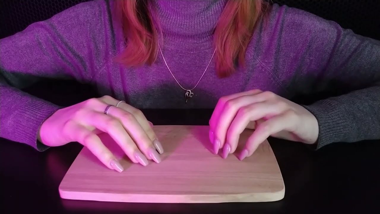 ASMR Hypnotic Surface Tapping, Scratching, Tracing Sounds (No Talking)