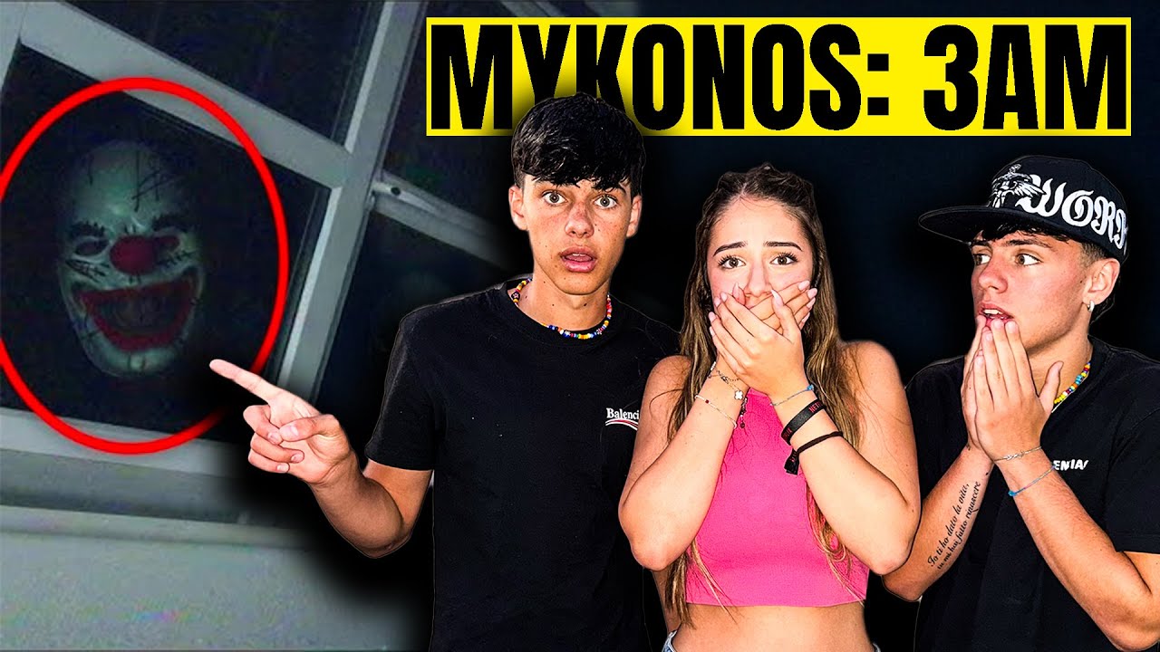 CLOWN ASSASSINO ENTRA nella nostra VILLA a MYKONOS alle 3 di NOTTE!