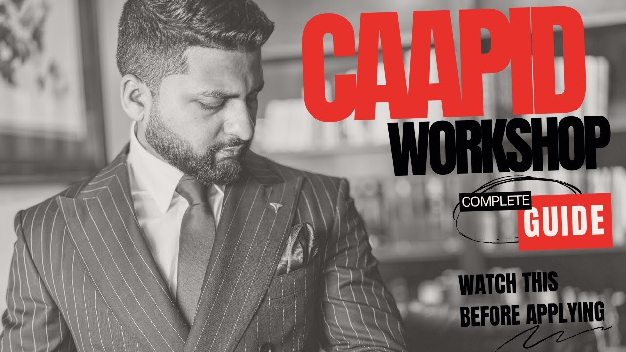 Complete Guide for CAAPID Application 2024| Dental School Admission| Workshop Recording