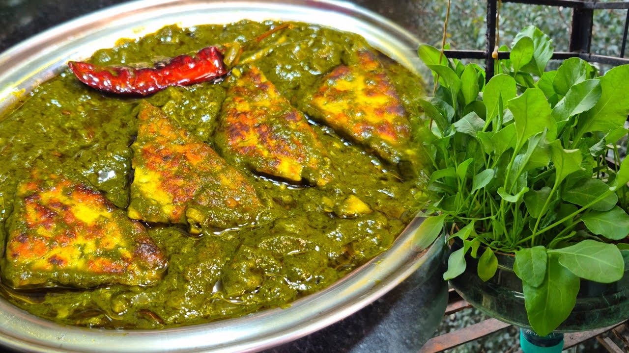 ऐसे बनाती हूँ पालक पनीर तो मेरे बच्चे उंगलियां चाटकर खाते है | Dhaba style Lahsooni palak paneer |