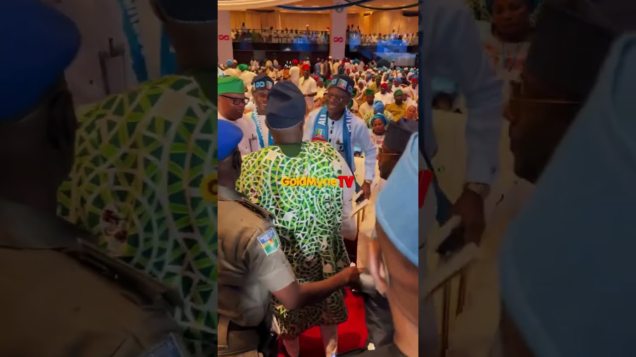 Former Governor Of Lagos State, Akinwunmi Ambode Arrives At The 2025 Lagos State APCStakeholders