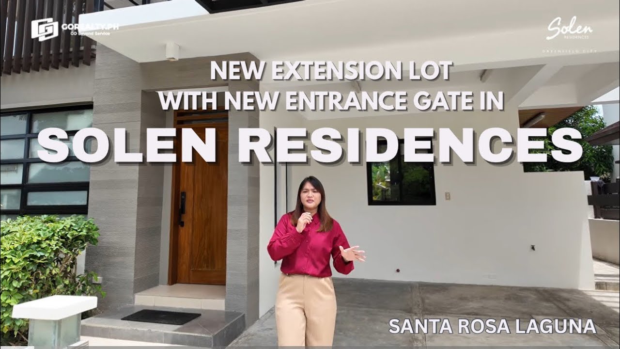 Exciting News in Solen Residences | New Extension with New Entrance Gate