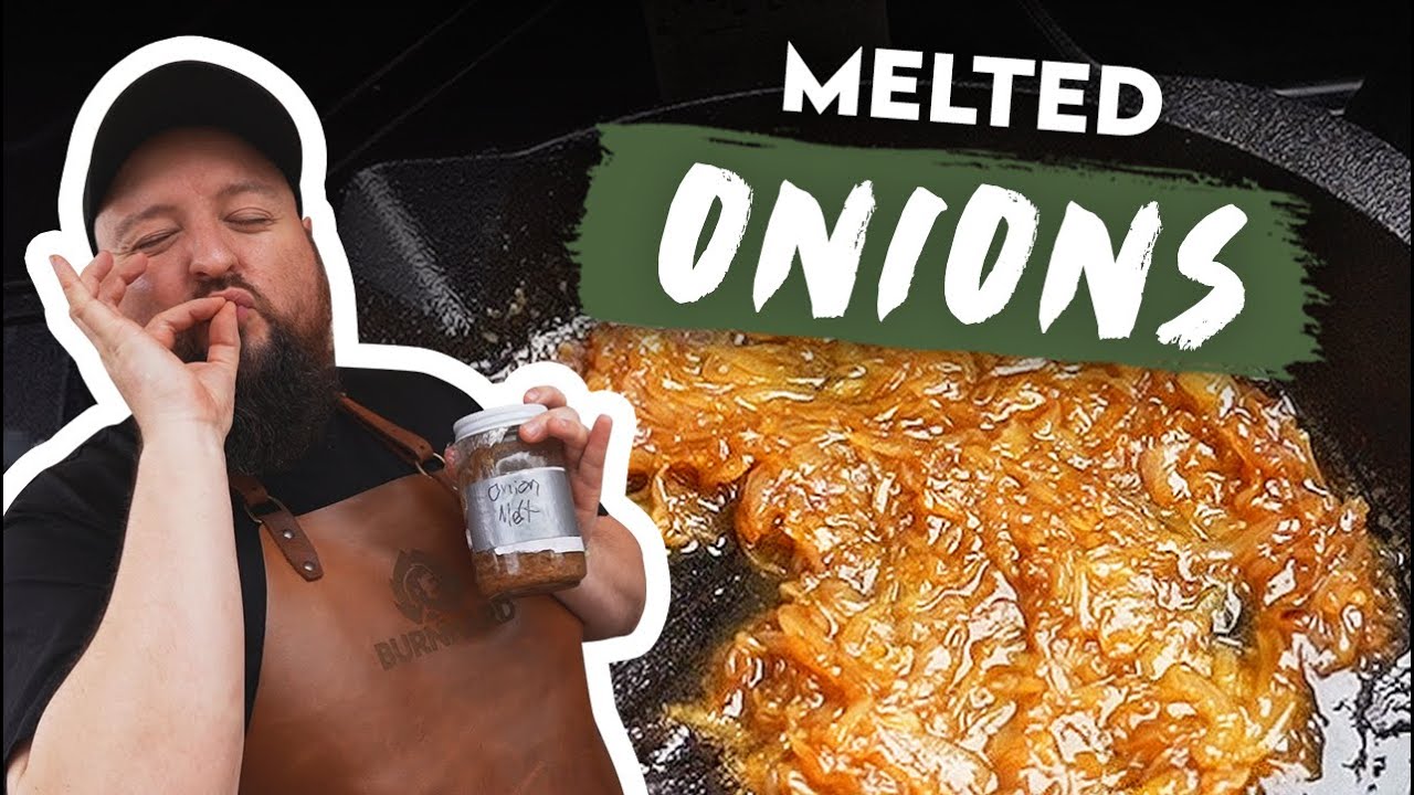 Melted Onions für Burger | BBQ Madness