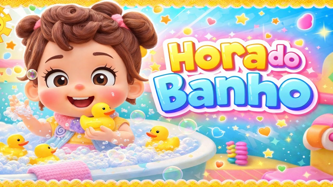 A Hora do Banho! 🛁 Música Infantil Educativa – Mundo Floop Kids