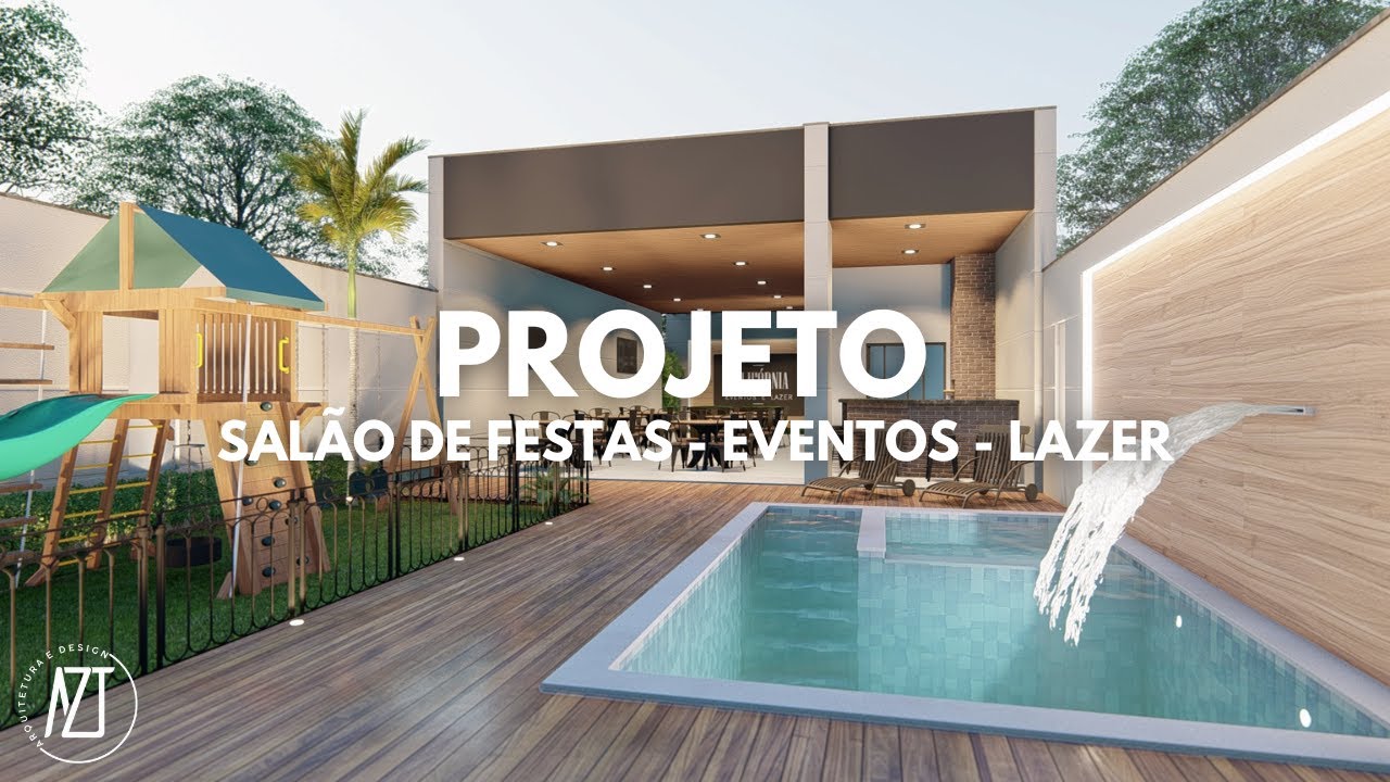 ✅PROJETO SALÃO DE FESTAS | EVENTOS |  LAZER  [2024] [038]