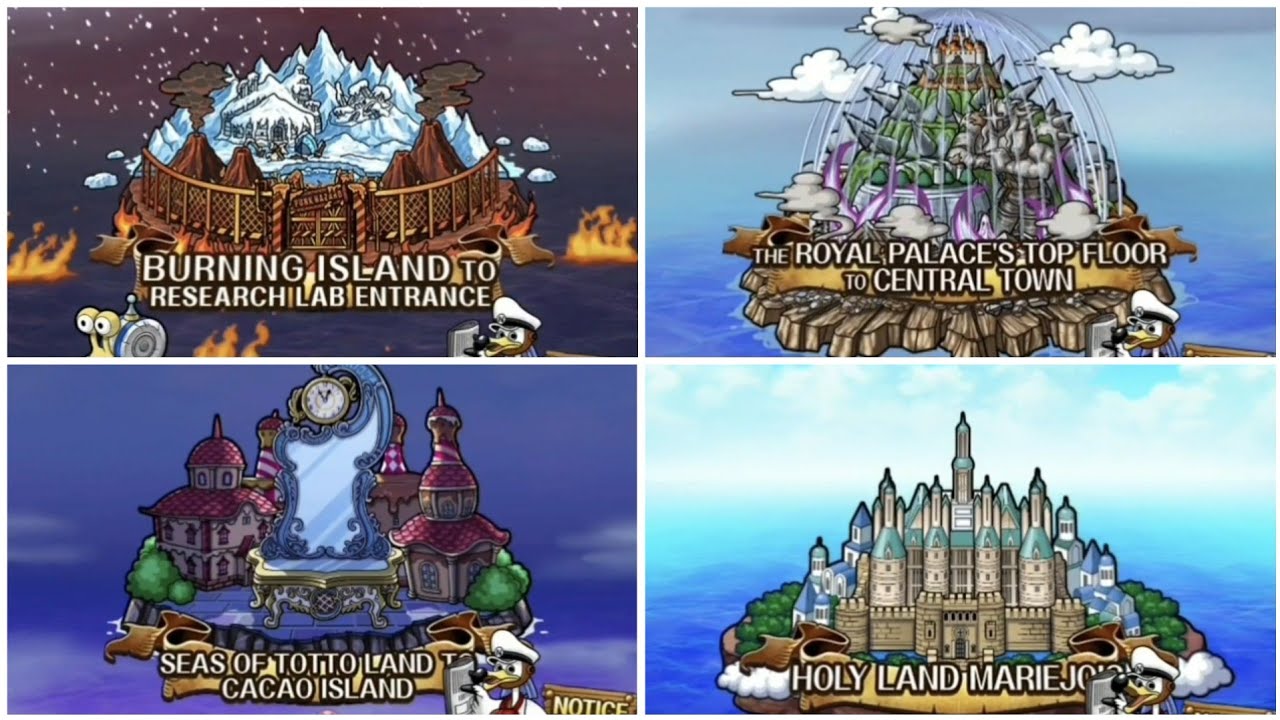 One Piece Treasure Cruise - [OPTC GLOBAL] - All Story Mode Isles Tour So Far! Part 3 