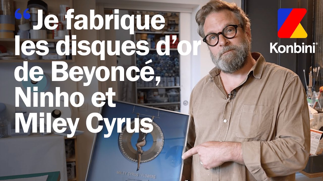Son métier ? Fabriquer les disques d'or de nos stars pref' 📀 😱| Good job
