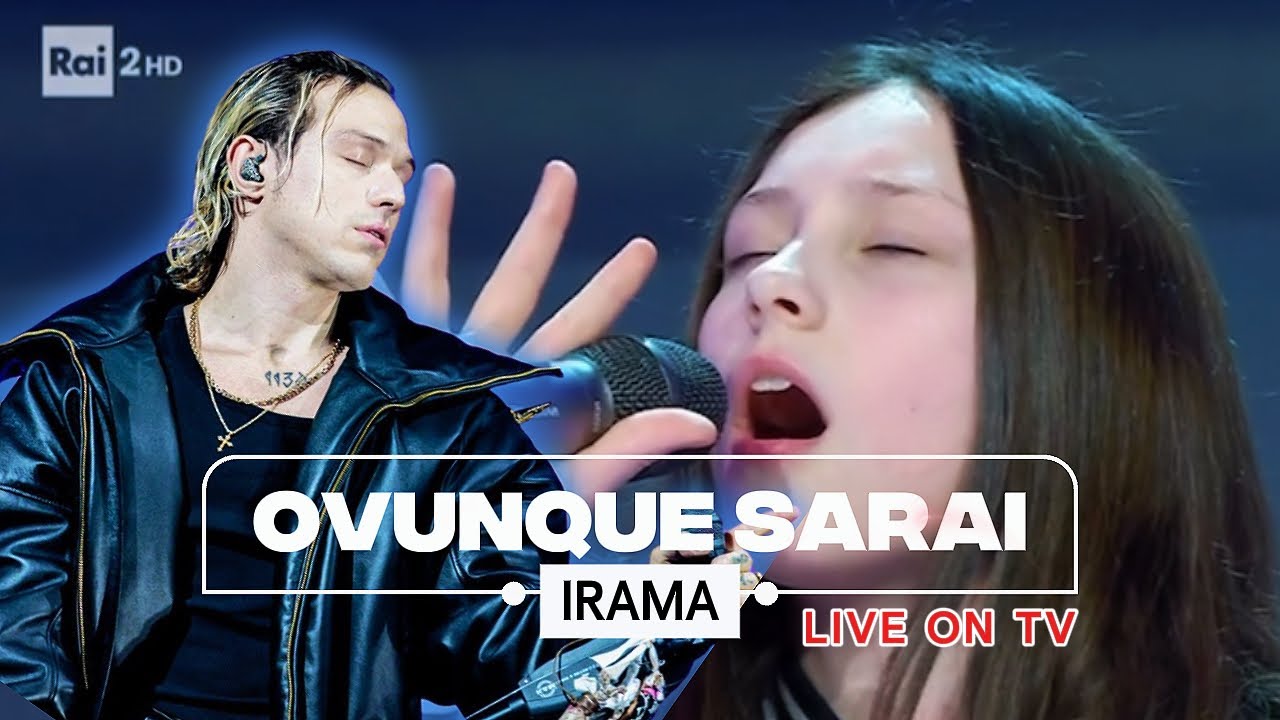 Tutto è iniziato con questa canzone a The voice Kids 3 - Ovunque Sarai di Irama - Live su RaiDue