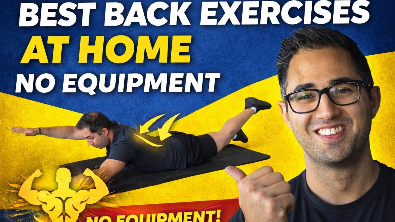 6 Bodyweight Exercises That Build Back Muscle at Home