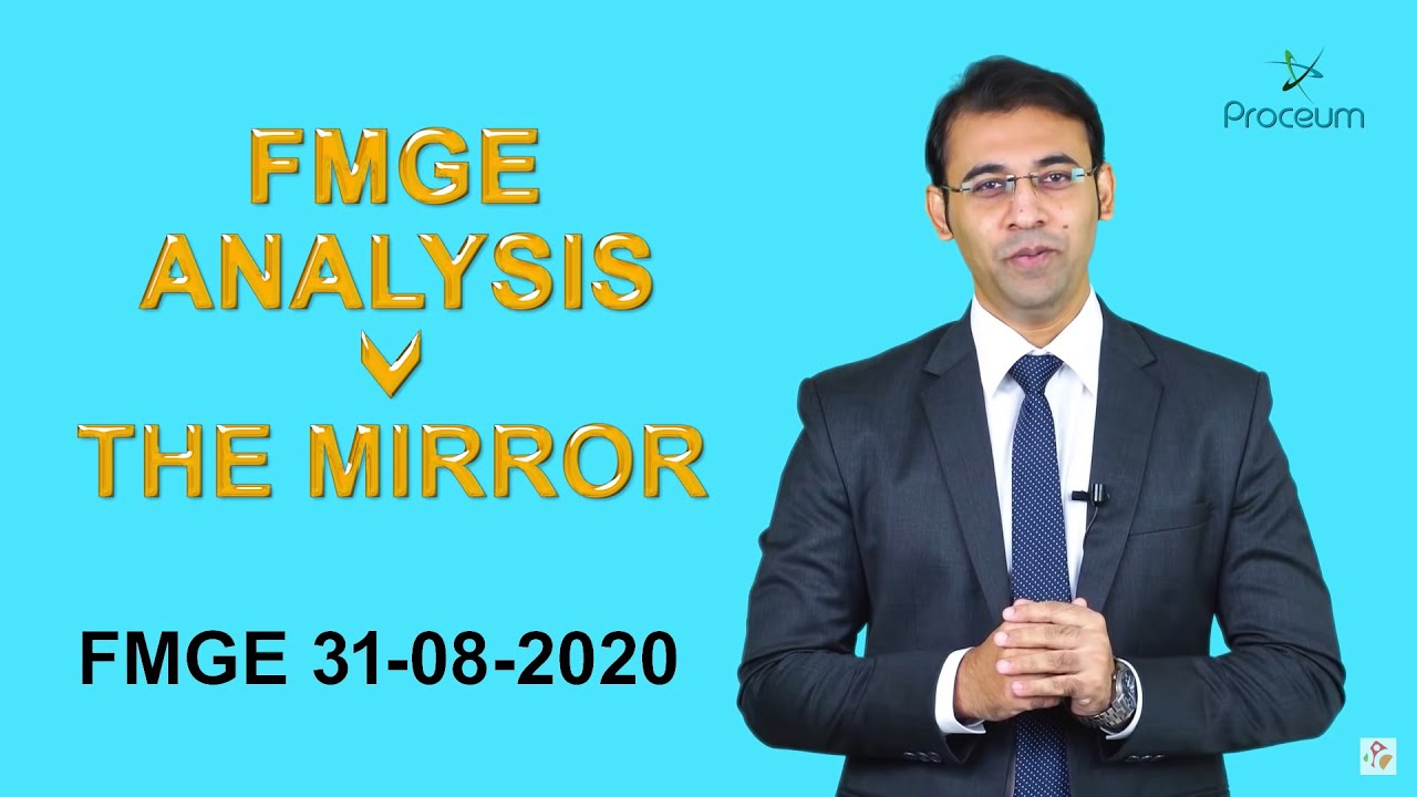 FMGE / MCI Screening test  August 2020 Exam analysis - is this a screening exam? 😠😠😠😠😠