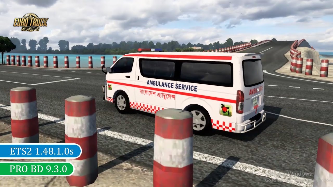 You Won't Believe This Insane Ambulance Driver in ETS2