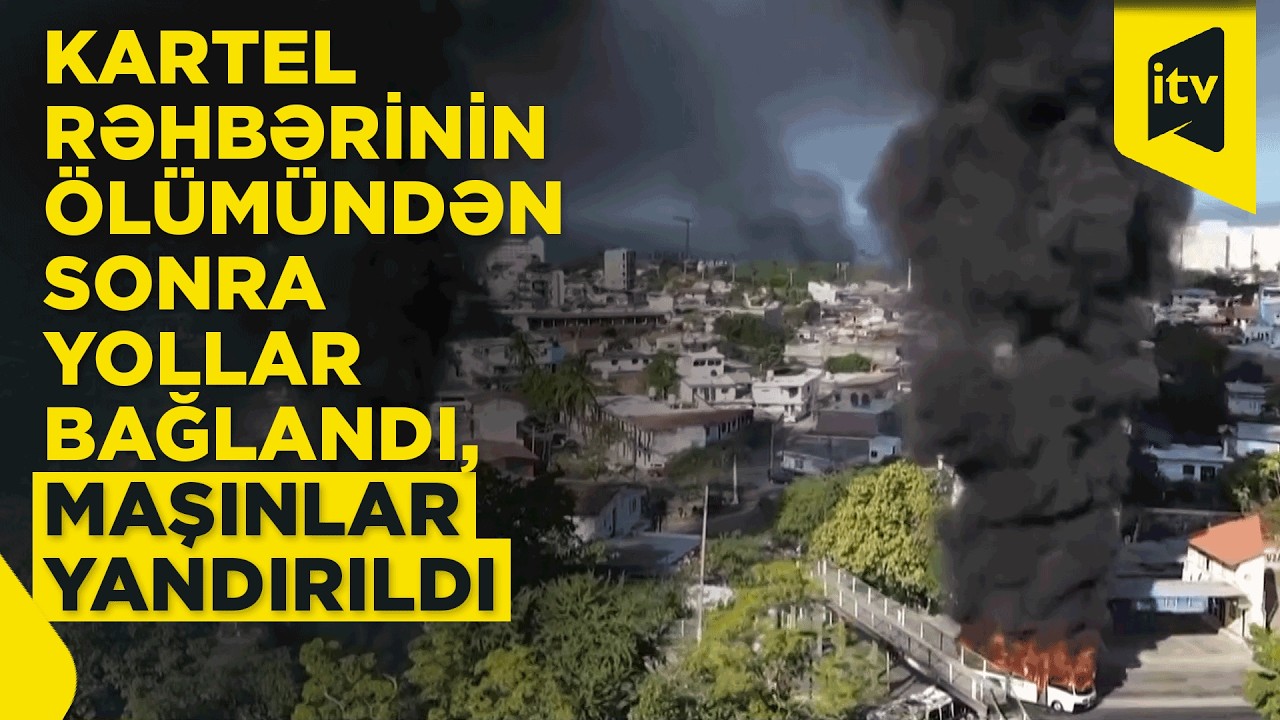 Meksikada qanlı gecə: Narkobaronun ölümü ölkəni qarışdırdı