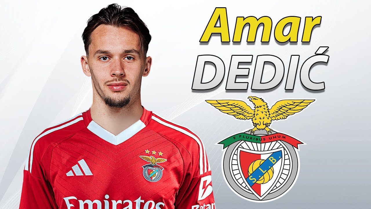 Amar Dedic ● Welcome to Benfica 2025 🔴⚪️🇧🇦 Best Tackles, Skills & Goals