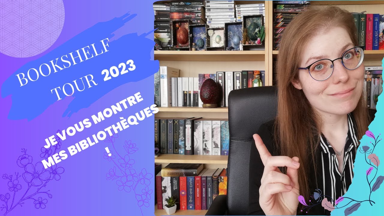 BOOKSHELF TOUR 2023 ! Je vous montre mes bibliothèques !