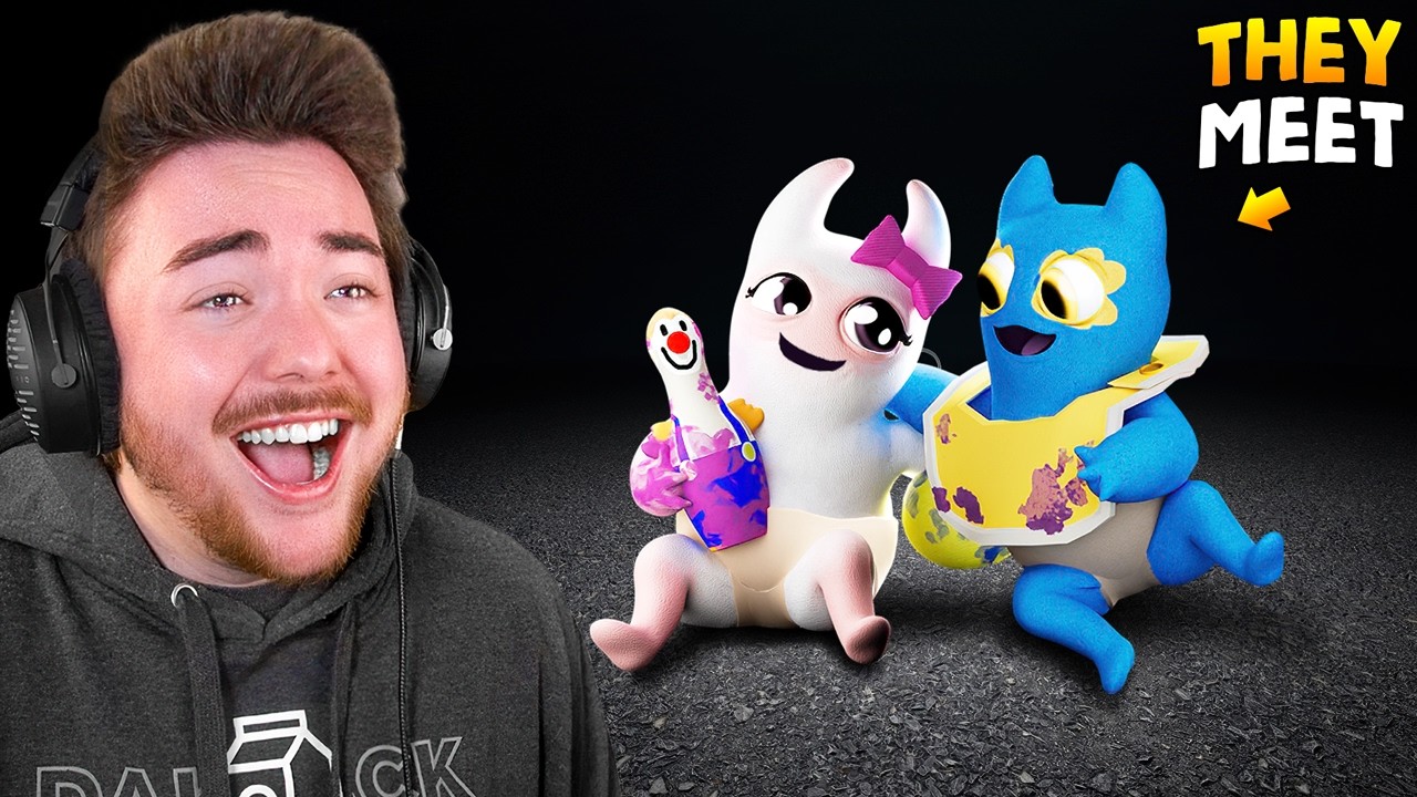 BABY FLUMBO MEETS BABY BANBALEENA… (All Babies Meet) | Garten of Banban 8 (Mods)