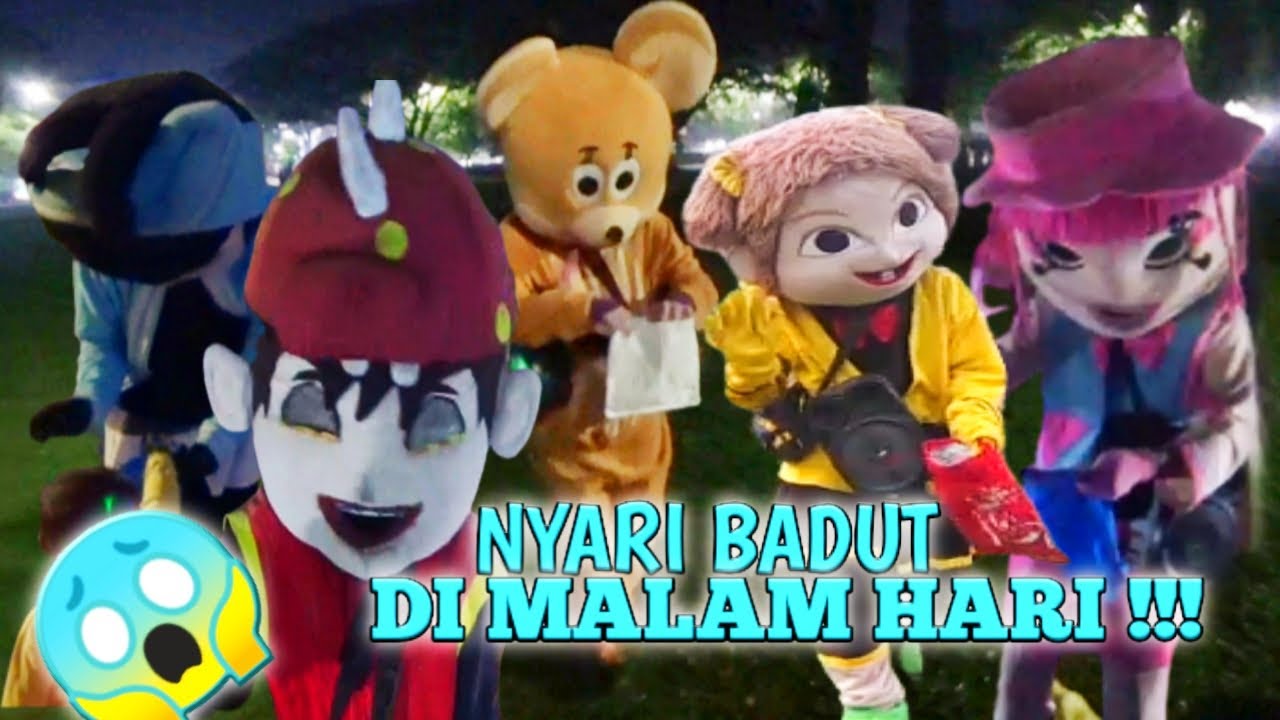 MAKIN SERUU!! NYARI BADUT DI MALAM HARI 🎉 BANYAK KETEMU BADUT LUCU || Abang Raheesh