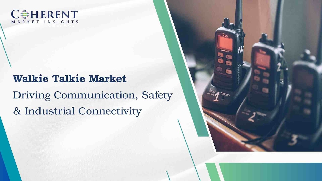 The Walkie Talkie Market Is Booming - Here’s What’s Driving the Global Demand