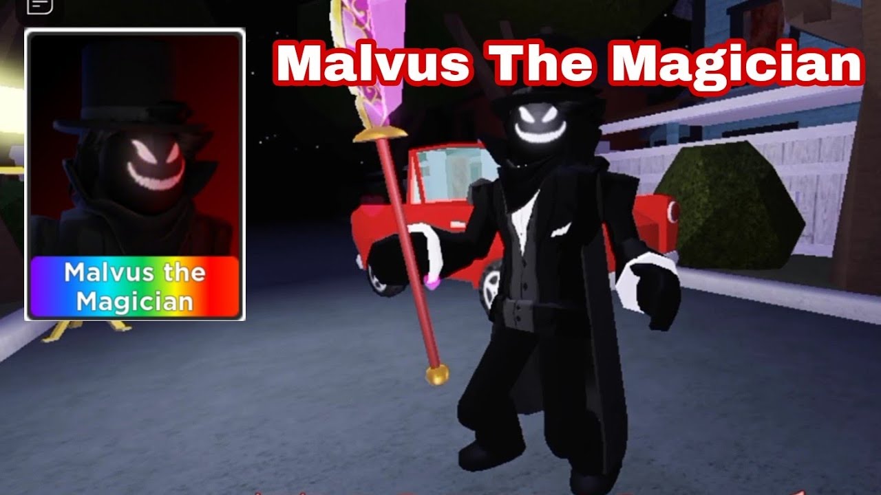 Malvus The Magician Gameplay || 🔪Survive The Killer