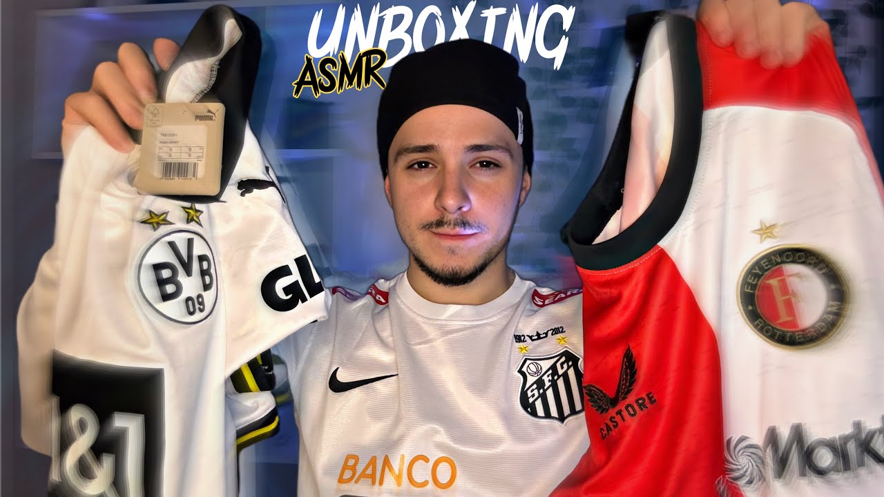 ASMR UNBOXING MAILLOTS DE FOOT ⚽️ (the best Quality !) 💤