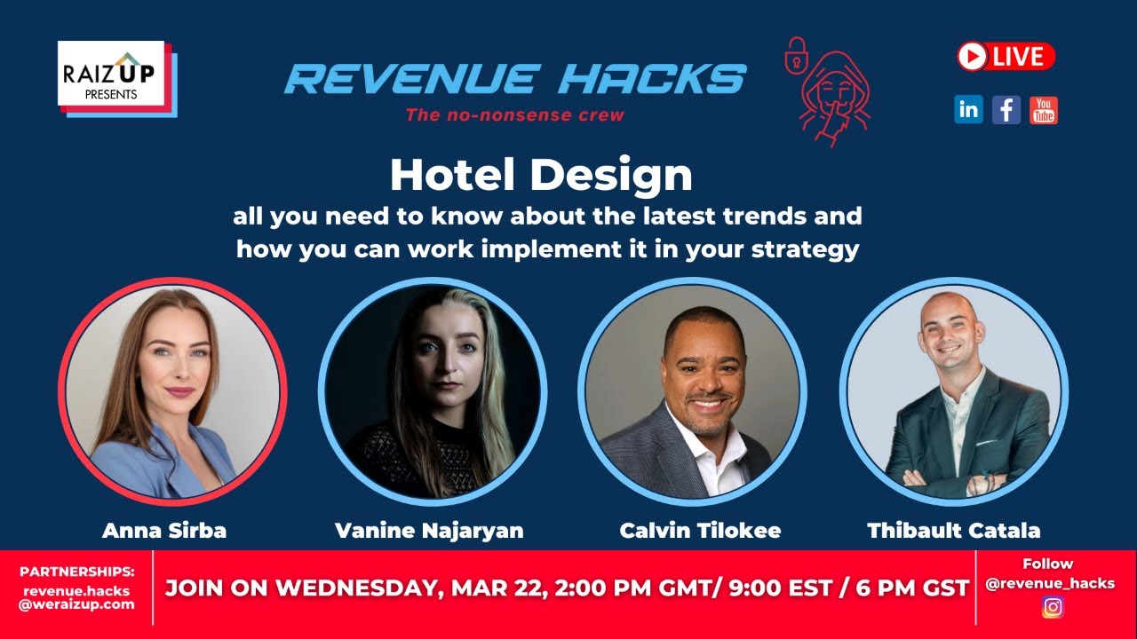 #RevenueHACKS Hotel Design 2022