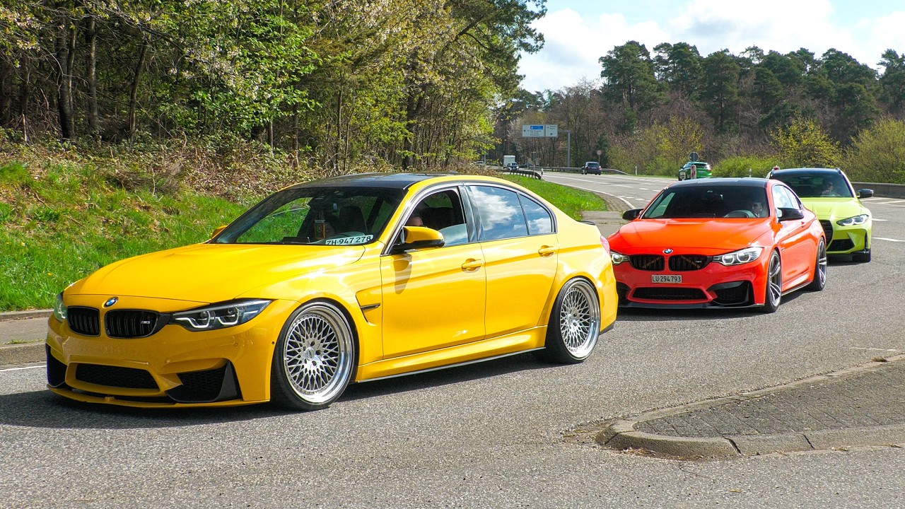 Cars Leaving Nürburgring Tankstelle! LOUD M5 E39, Novitec 812 N-Largo, GT350, SP3, C63BS, 570S HPT