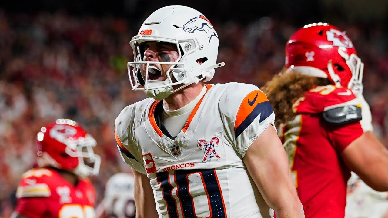 Bo Nix Rare High Quality Clips for Edits! (2025-26) (Upscaled With Topaz)