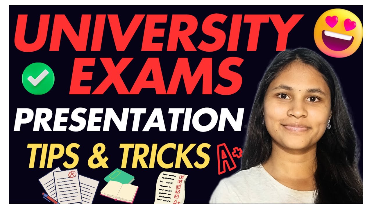 How to present in university exams ⁉️| tips and tricks to score 💯 in exams | Likitha_here