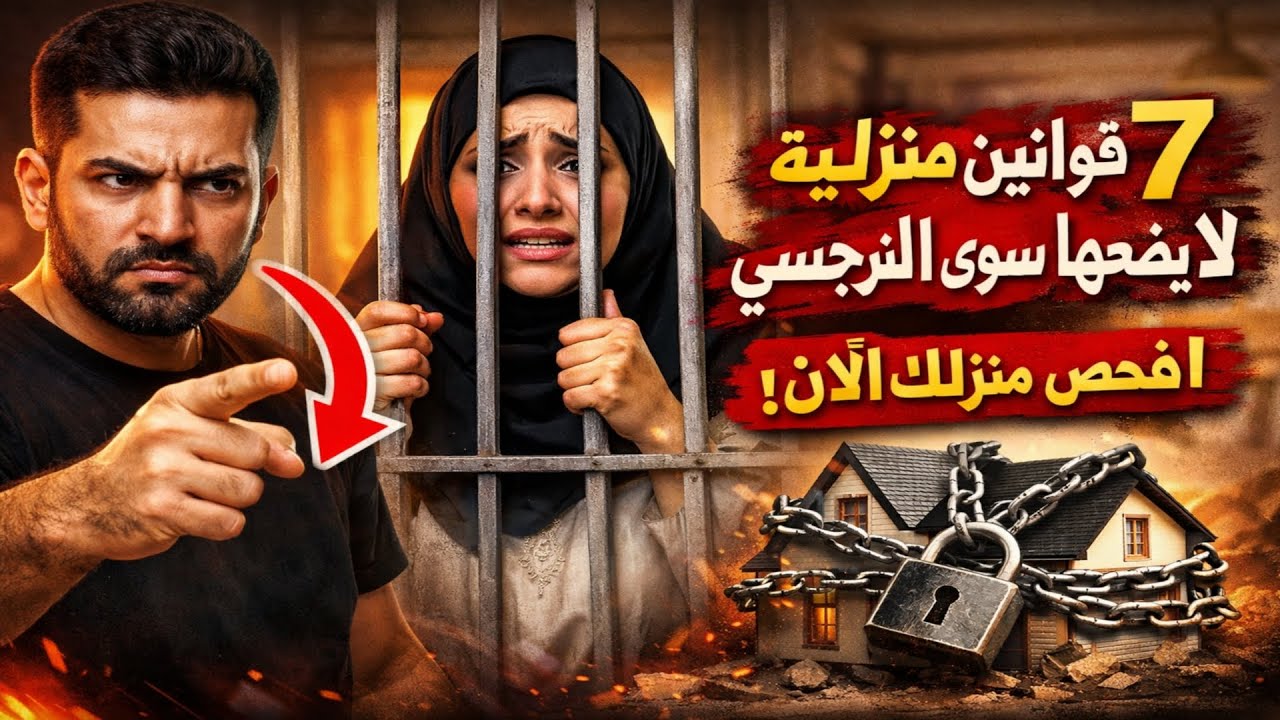٧ قوانين منزلية لا يضعها سوى النرجسي. افحص منزلك الآن!