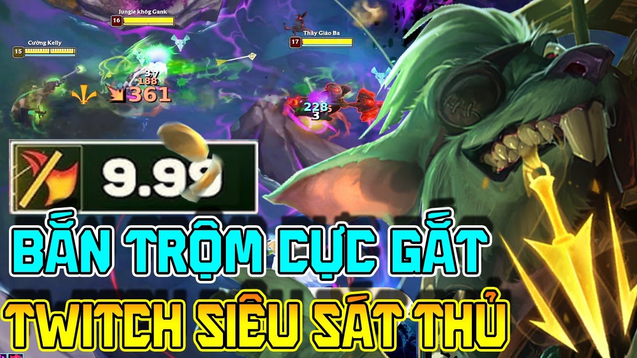 TWITCH URF 2025 - MAX NHỊP ĐỘ  – BẮN NHƯ SÚNG MÁYYY